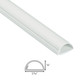 Mini PVC Self-Adhesive Raceway, 6ft, White - US/D23015W Mini PVC Self-Adhesive Raceway, 6ft, White - US/D23015W